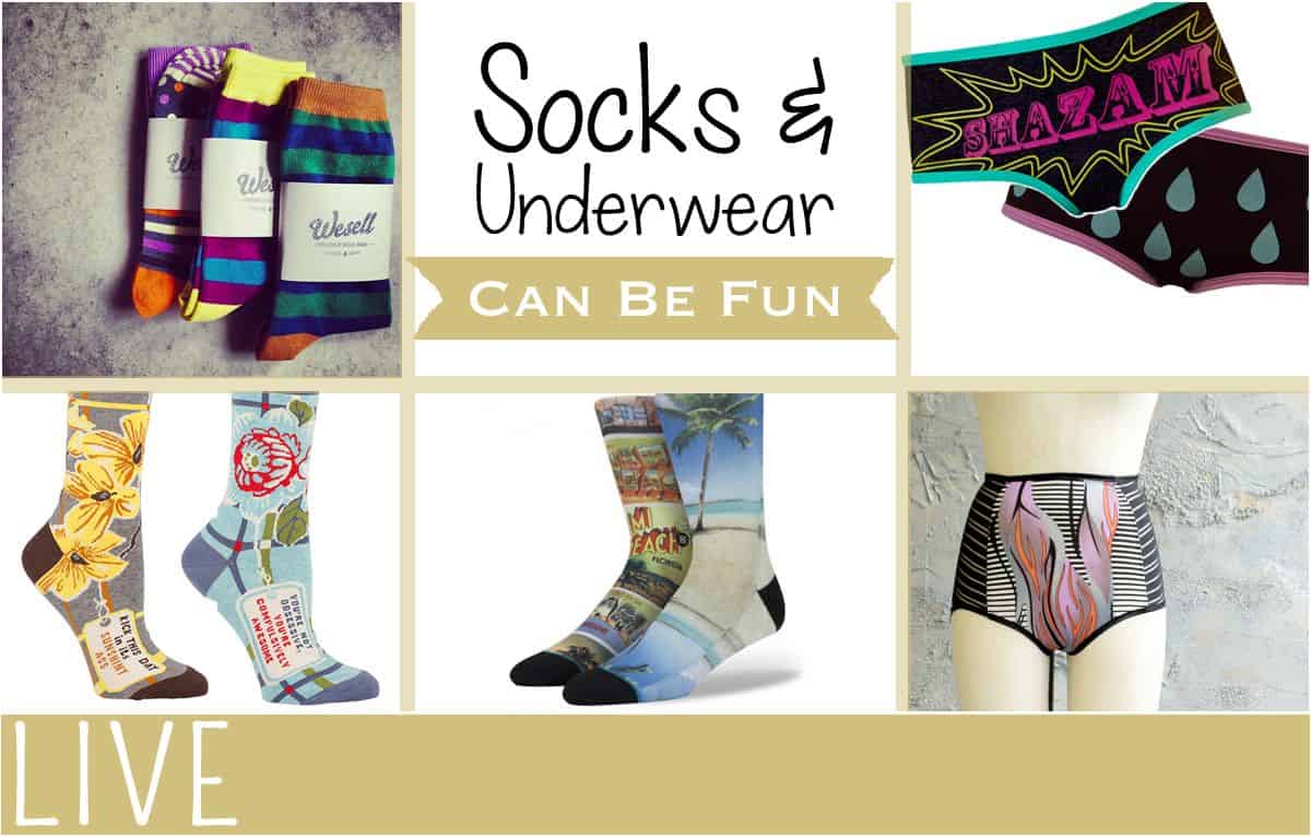 free socks and underwear