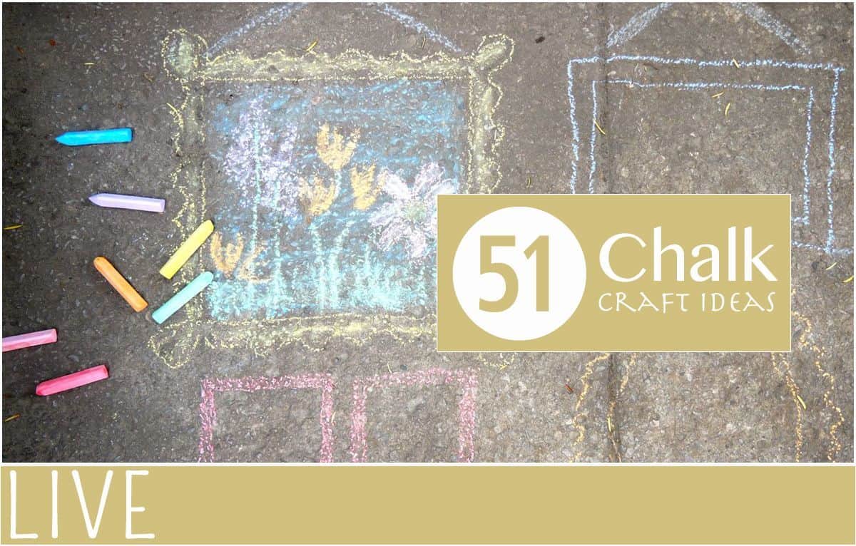 51 Chalk Craft Ideas EverythingMom