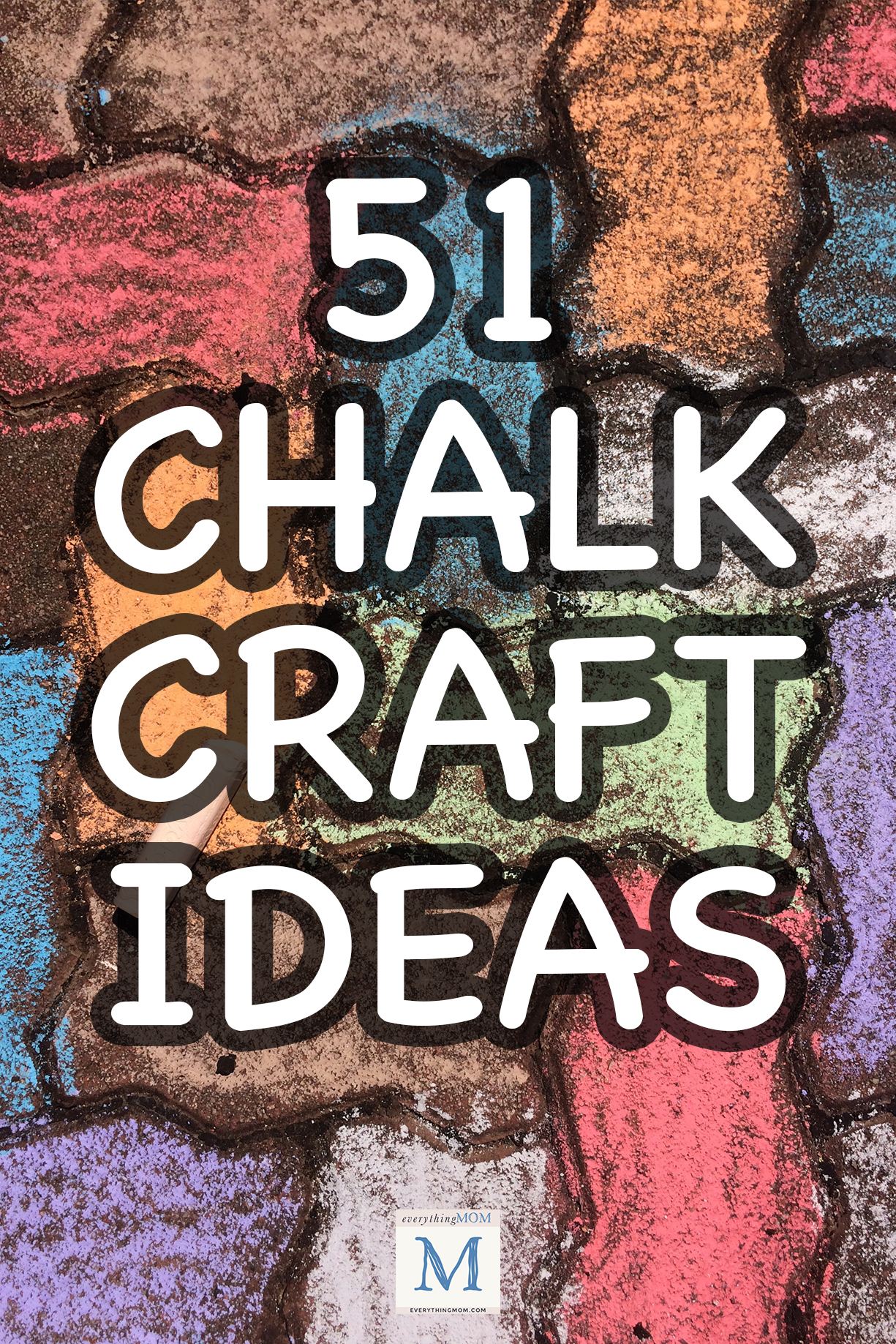 45 Easy Chalk Craft Ideas For Kids Everythingmom