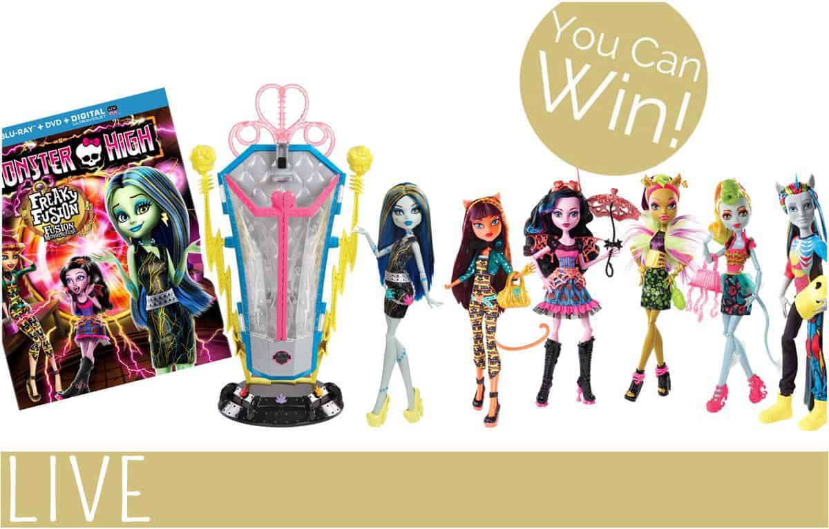 monster high freaky fusion frankie