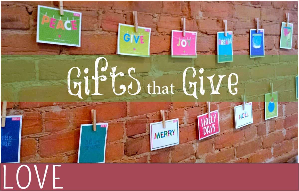 charity gifts for teenagers