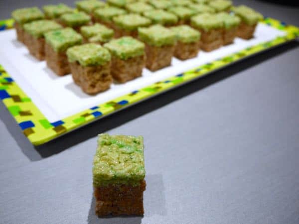 Rice Krispies Treats Toys Minecraft Dirt Blocks2