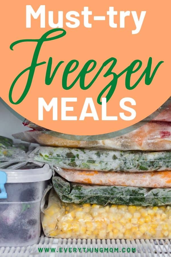 Best Freezer Meal Recipes including Freezer Side Dishes