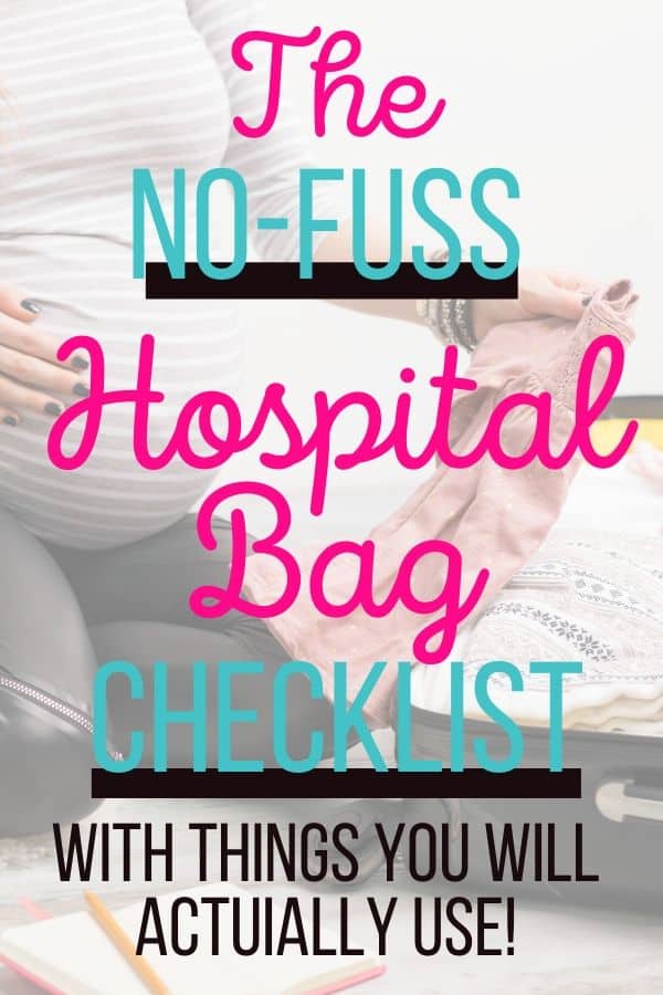 Best Hospital Bag Checklist