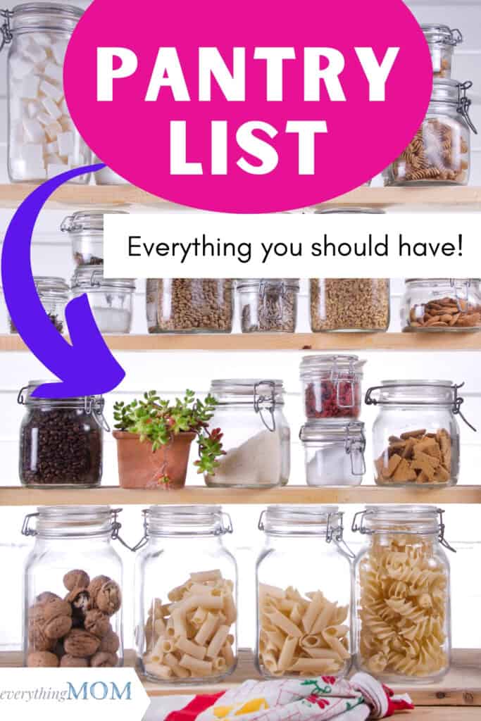 Pantry Essentials List