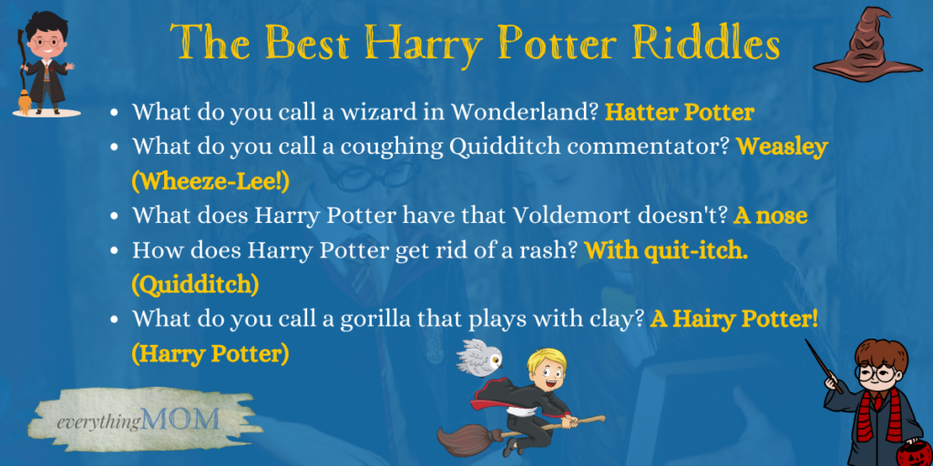 The Best Harry Potter Riddles