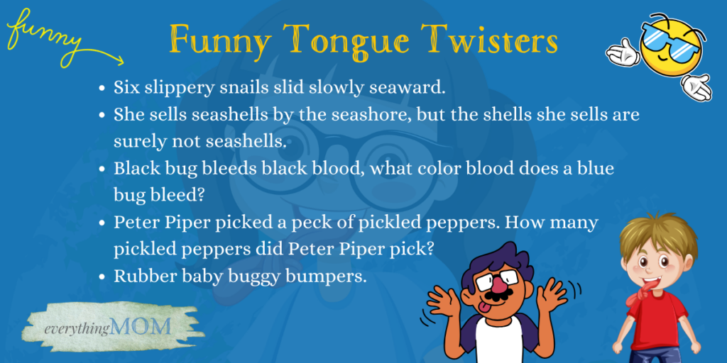 Funny Tongue Twisters