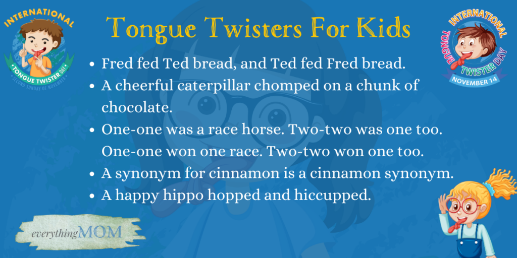 Tongue Twisters For Kids