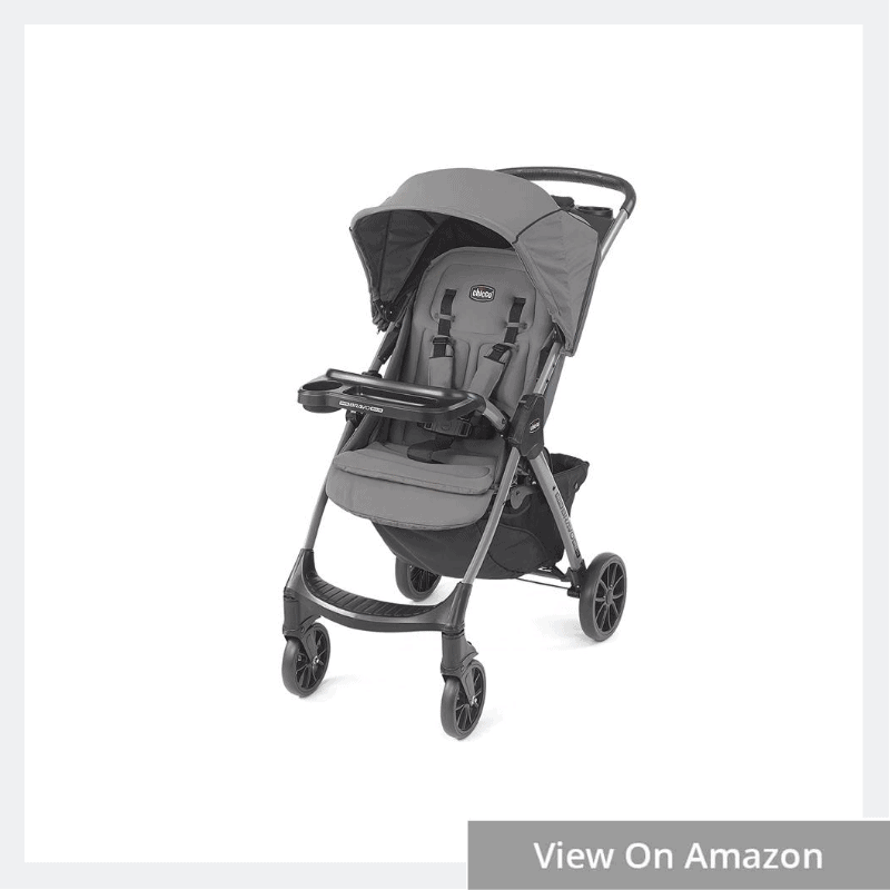 lightweight stroller with rubber wheels