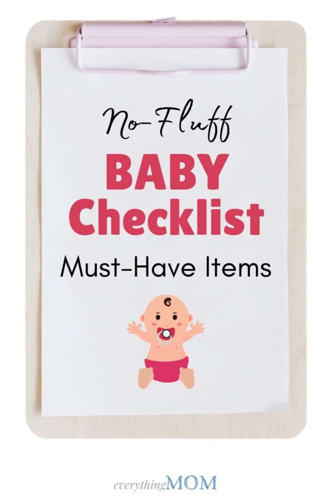 Must-Have Items for Your Baby Checklist