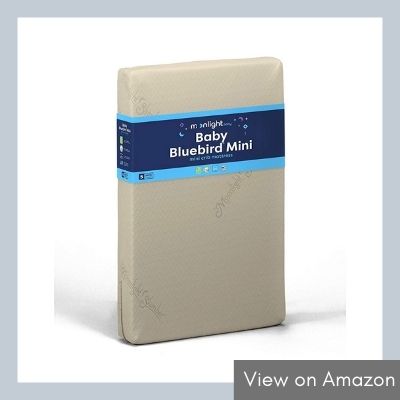Moonlight Slumber Baby Bluebird Baby Crib & Toddler Bed Mattress