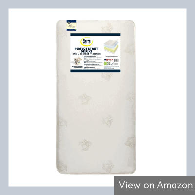 Serta Perfect Start Deluxe Fiber CoreFoam Baby Crib Mattress