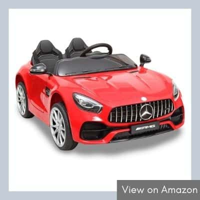 TOBBI Kids Mercedes Benz Licensed AMG Electric Sports Car