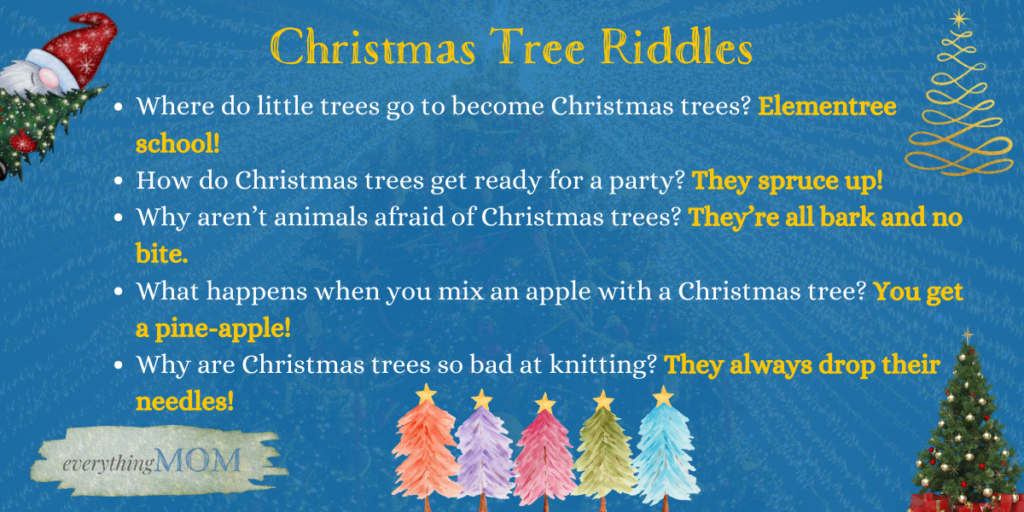 Christmas Tree Riddles