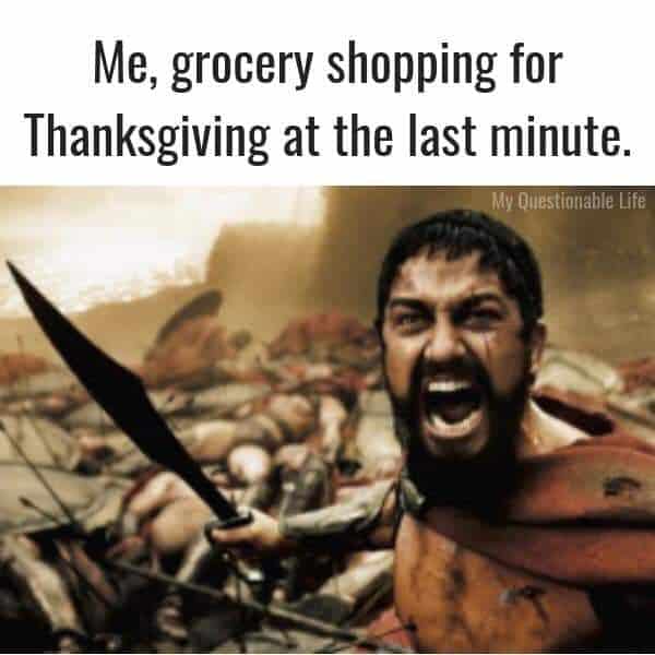 thanksgiving meme