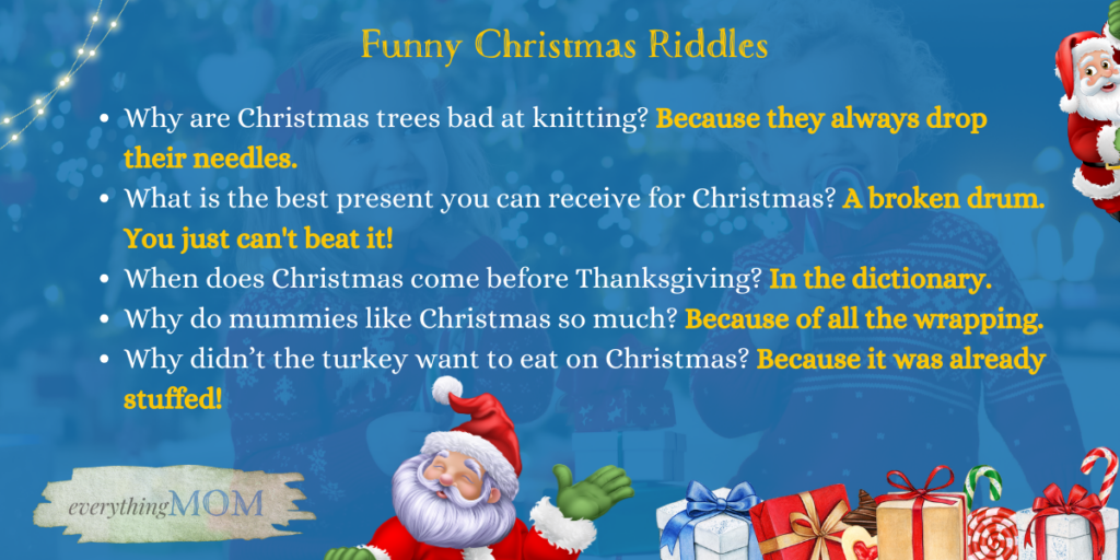 Funny Christmas Riddles