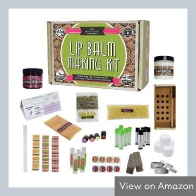 DIY Gift Kits Store Lip Balm Kit with Filling Tray Included