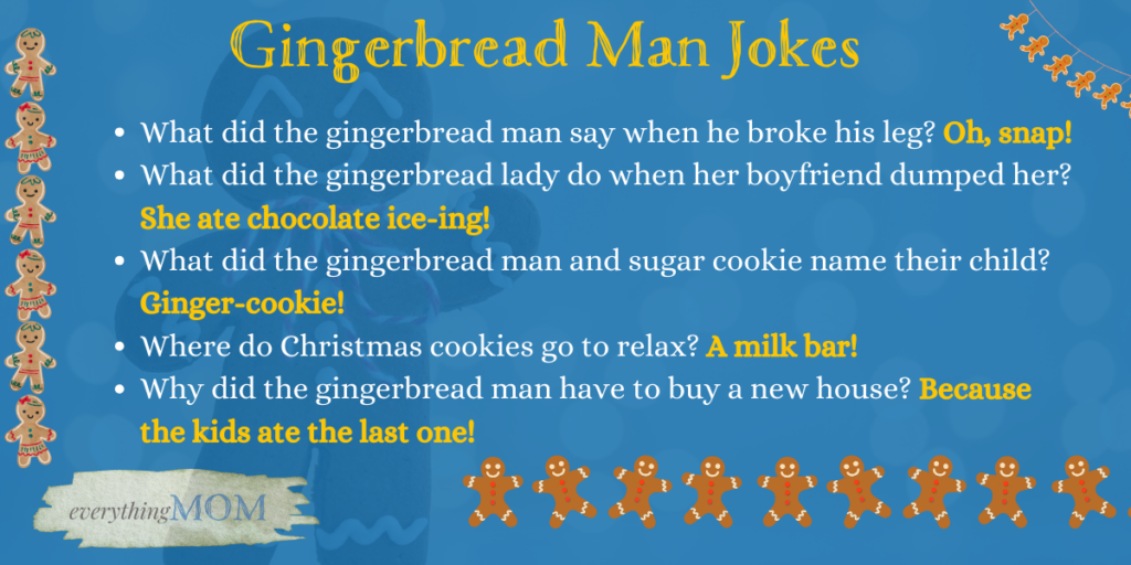 Gingerbread Man Jokes