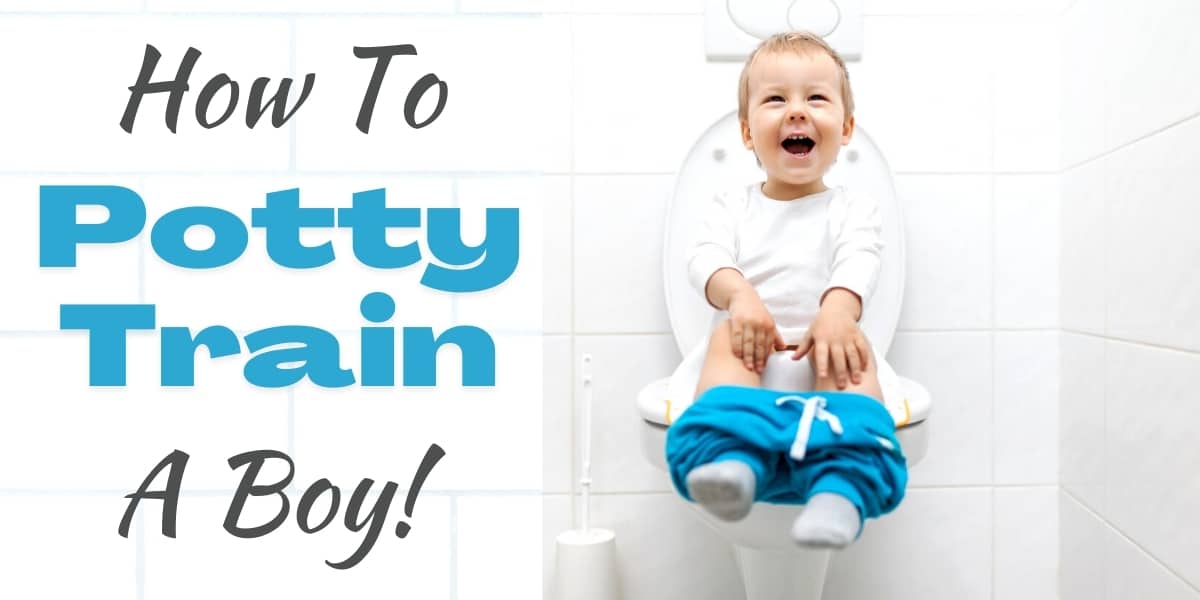 How to Potty Train a Boy
