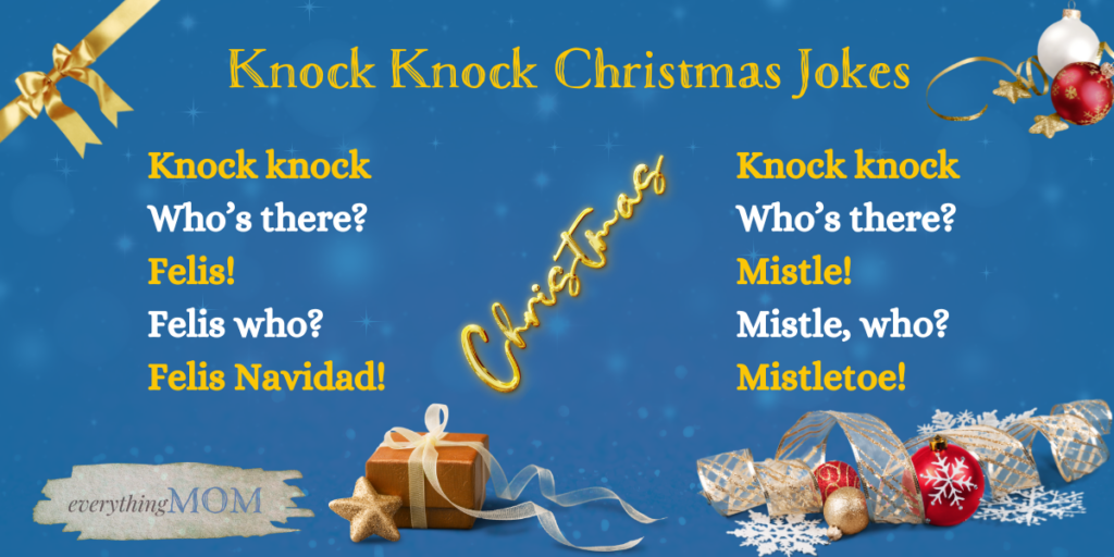 Knock Knock Christmas Jokes