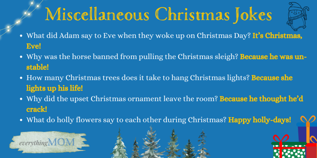 Miscellaneous Christmas Jokes