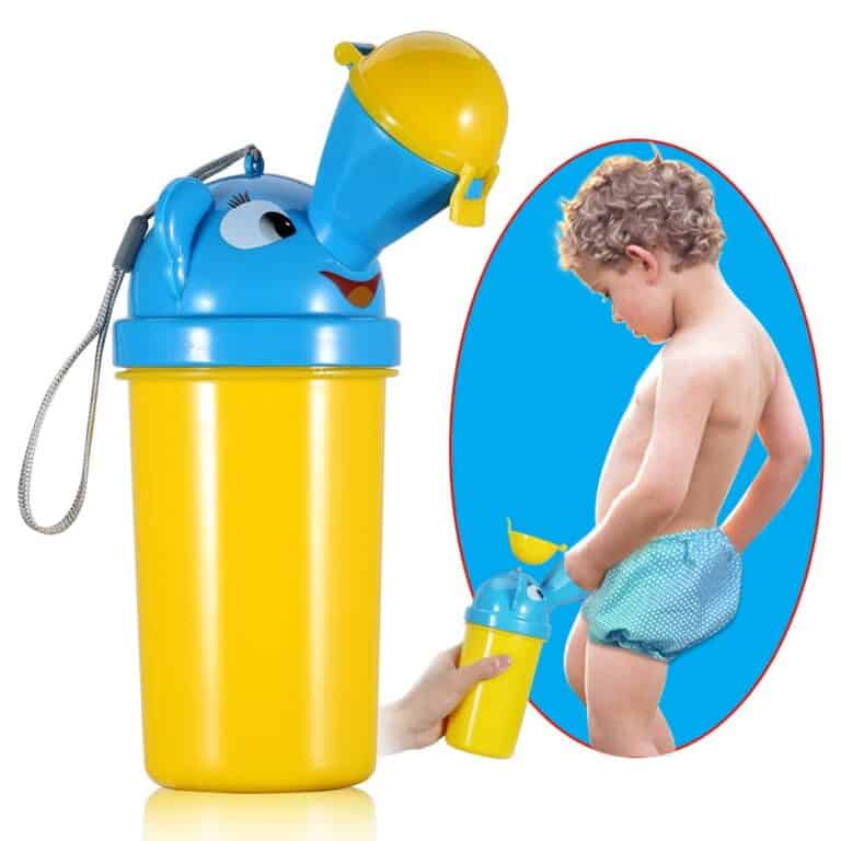 boy travel potty training