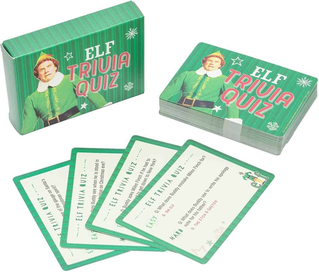 Paladone Buddy The Elf Trivia Quiz Game - Elf The Movie Trivia