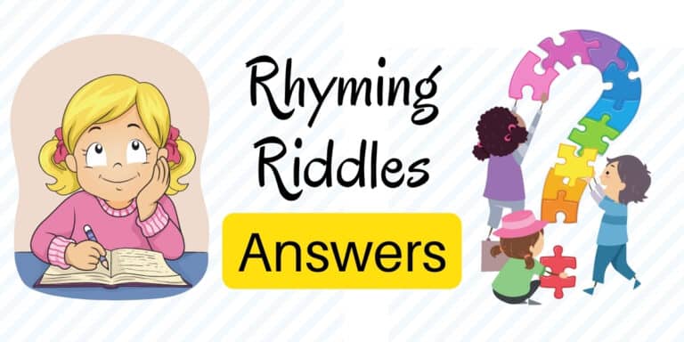 30 Fun Rhyming Riddles With Answers - EverythingMom