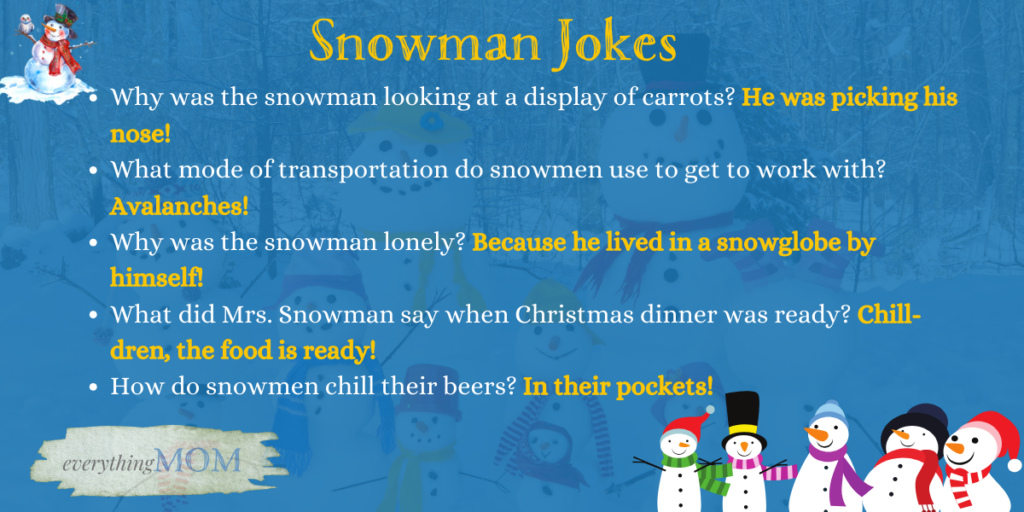 Snowman Jokes