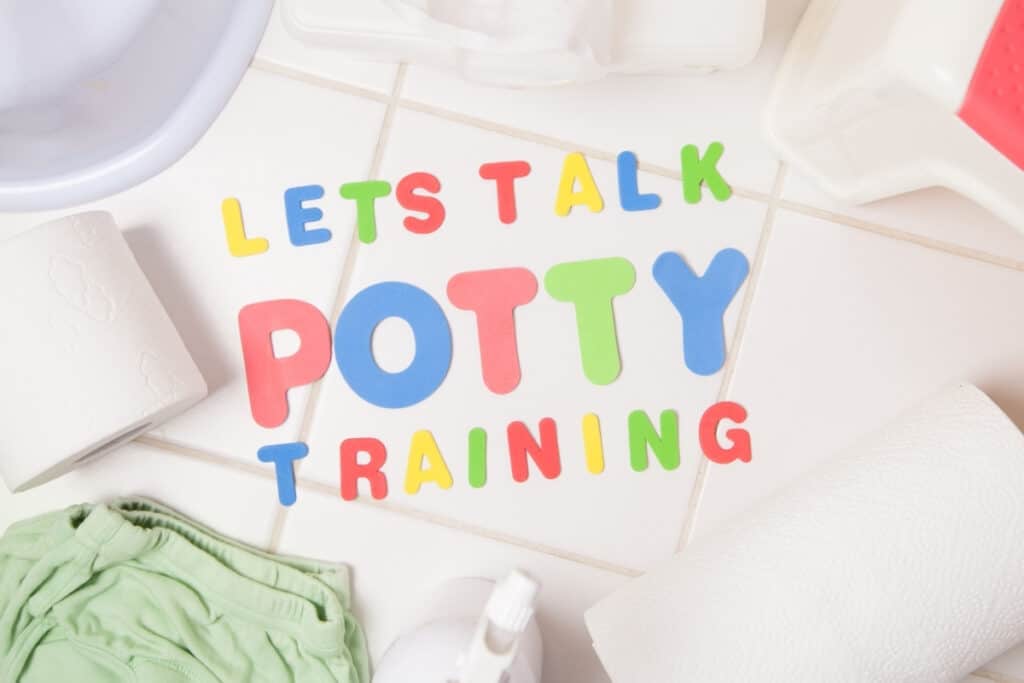 potty training a boy