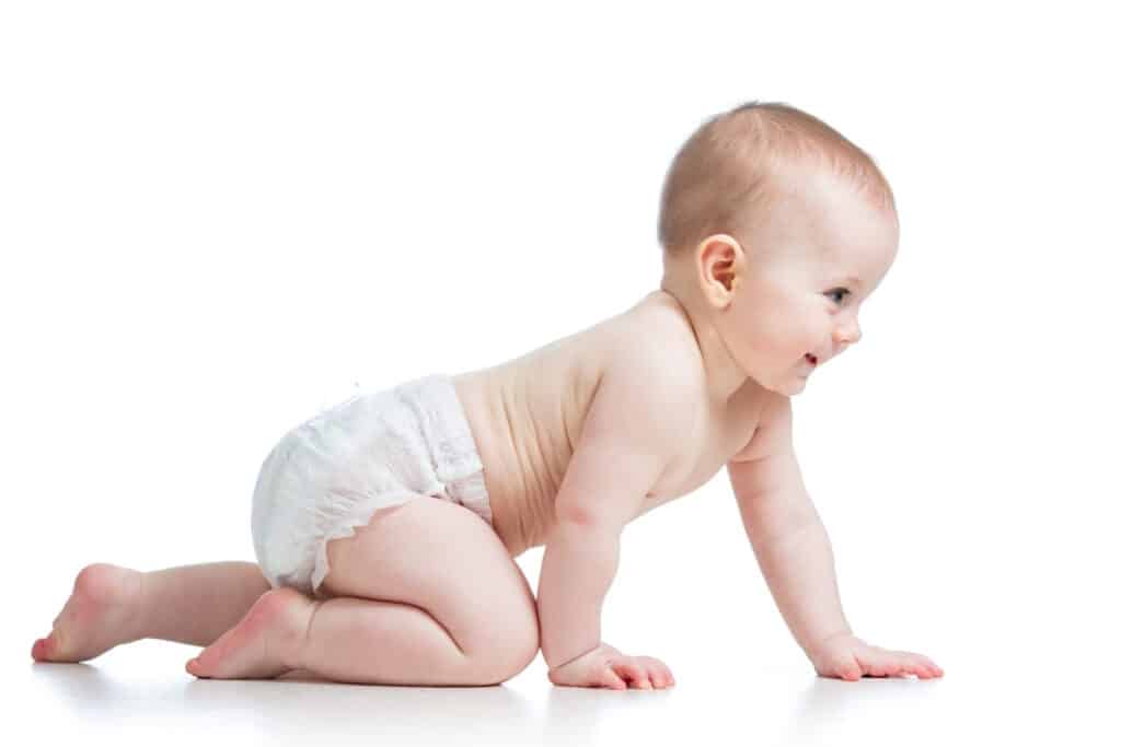 when do babies crawl