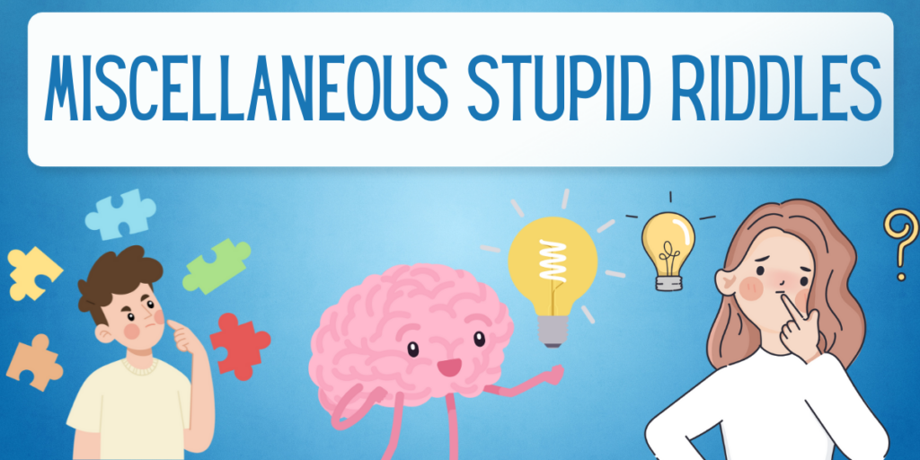 Miscellaneous Stupid Riddles