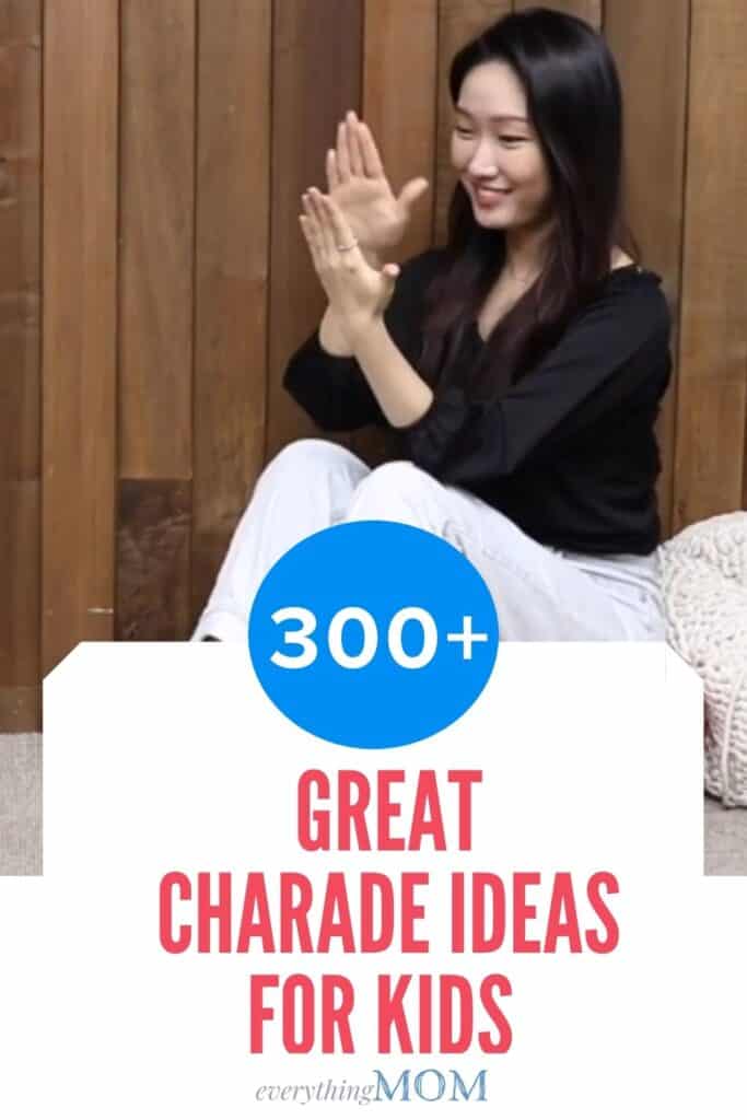 300+ Great Charade Ideas for Kids of All Ages
