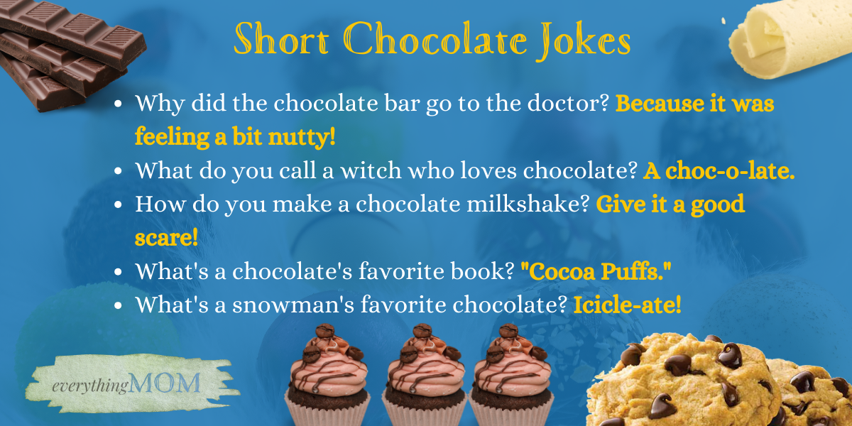 129+ Fun Chocolate Jokes to Laugh With Your Kids EverythingMom