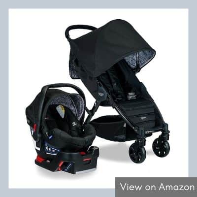 Britax Pathway & B-Safe 35 Travel System with B-Safe Ultra Infant Car Seat