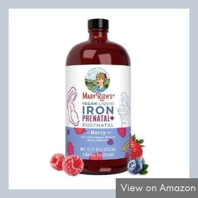 Mary Ruth’s Prenatal & Postnatal Liquid Iron