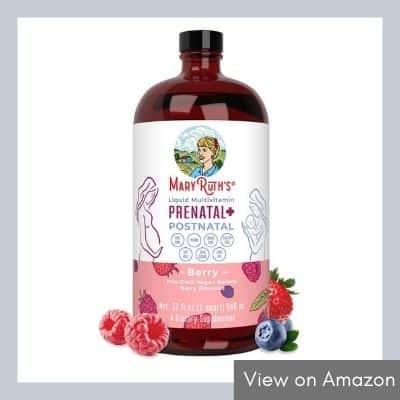 Mary Ruth’s Prenatal + Postnatal Liquid Multivitamin