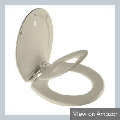 Mayfair Store 888SLOW 000 NextStep2 Toilet Seat with Built-In Potty Training Seat