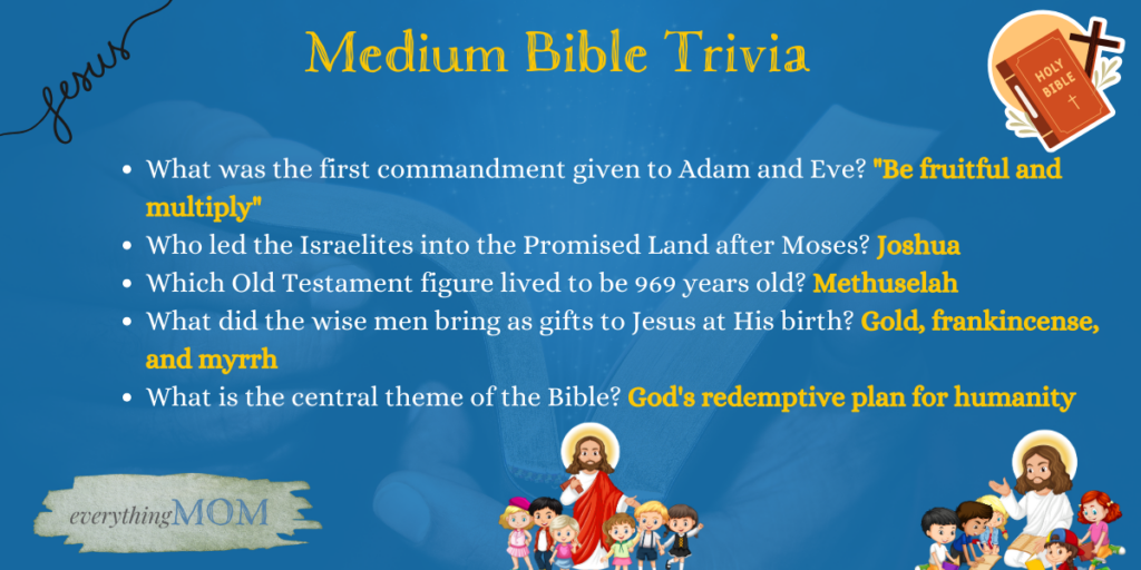 Medium Bible Trivia