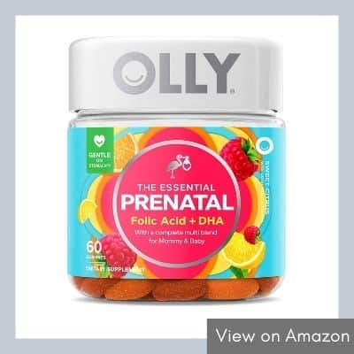 Olly The Essential Prenatal Gummy Multivitamin