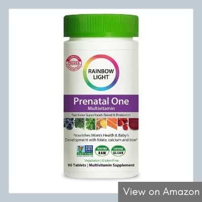 Rainbow Light Prenatal One Vitamins + Superfoods