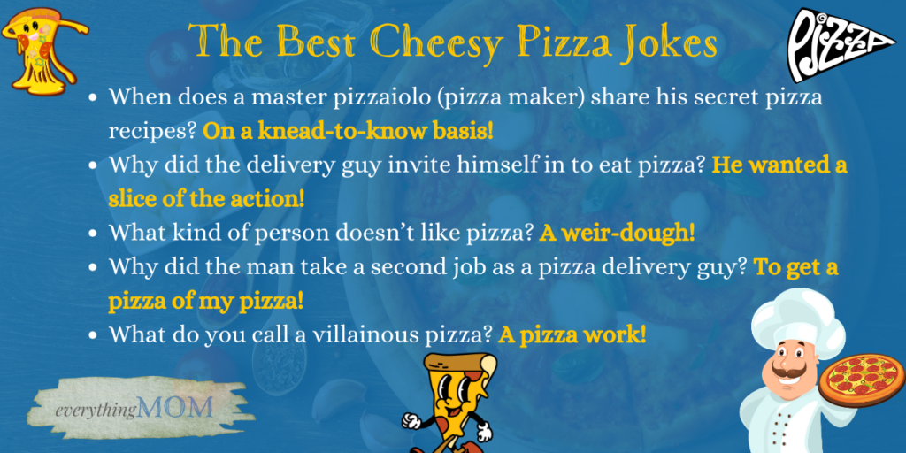 The Best Cheesy Pizza Jokes