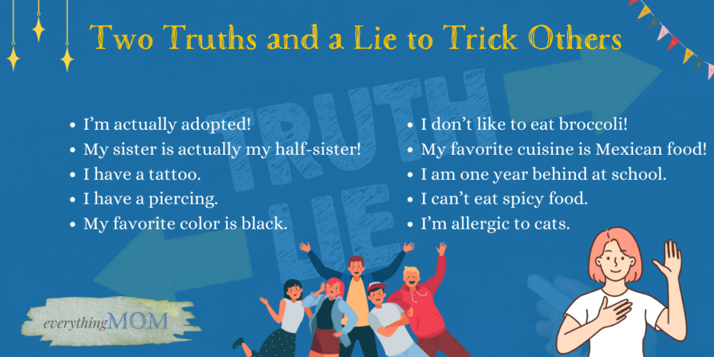 Two Truths and a Lie to Trick Others