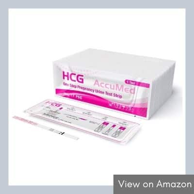 AccuMed 25 Pregnancy Test Strips