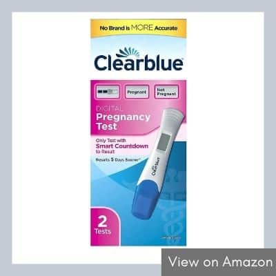 Clearblue Digital Pregnancy Test 2-Pack with Smart Countdown