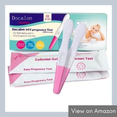 Docalon Accurate HCG Early Pregnancy Test 2-Pack