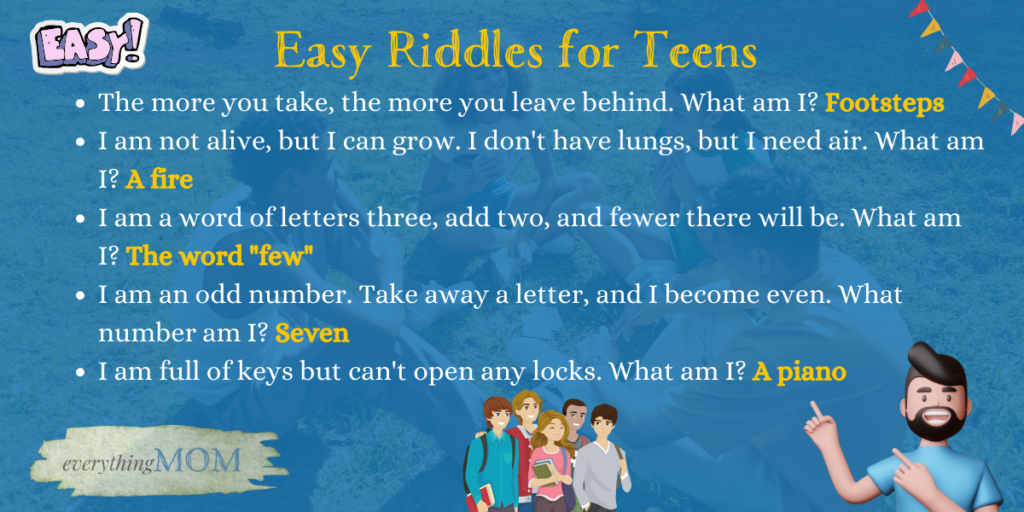 Easy Riddles for Teens