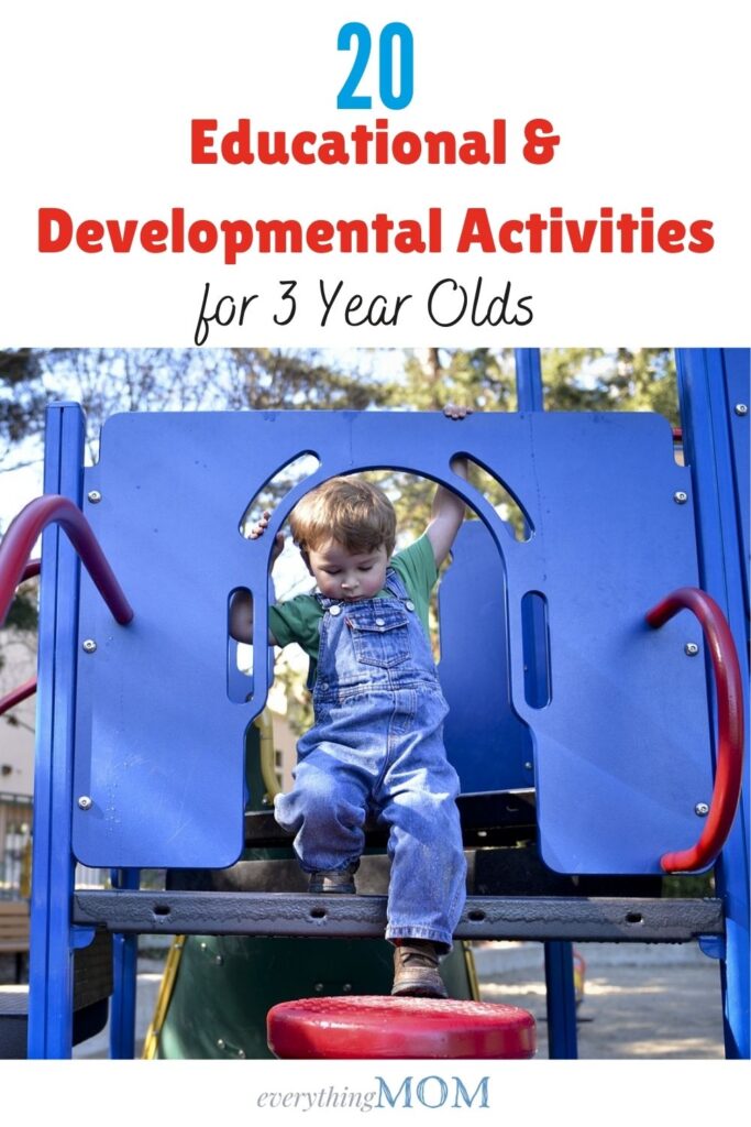 Educational & Developmental Activities for 3 Year Olds