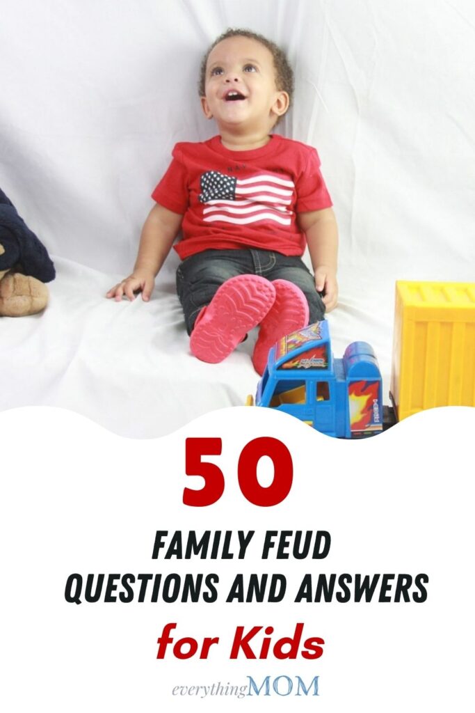 Family Feud Questions and Answers for Kids