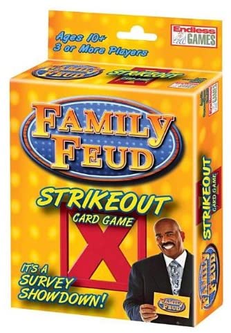 Family Feud Strikeout Card Game